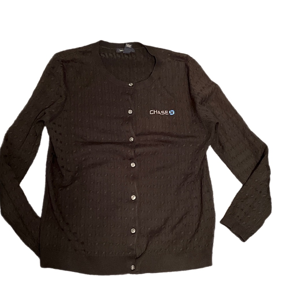 Chase uniform cardigan size Medium lands end